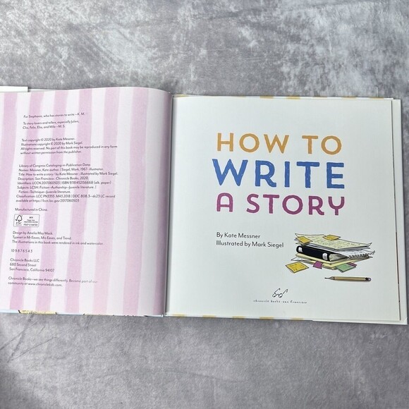 HOW to Write a Story by Kate Messner NEW - Picture 7 of 7